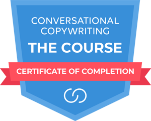 Conversational Copywritng Certificate of Completion